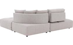 Goossens excellent hoekbank kenz grijs stof - 8251522-goossens-excellent-kenz-bank-stof-grijs-01