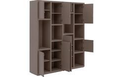 Goossens wandmeubel granada bruin eiken - 8251528-goossens-granada-wandmeubel-eiken-01