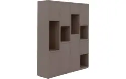 Goossens wandmeubel granada bruin eiken - 8251528-goossens-granada-wandmeubel-eiken-01