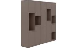 Goossens wandmeubel granada bruin eiken - 8251529-goossens-granada-wandmeubel-eiken-01