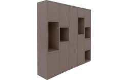 Goossens wandmeubel granada bruin eiken - 8251529-goossens-granada-wandmeubel-eiken-01