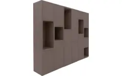 Goossens wandmeubel granada bruin eiken - 8251542-goossens-granada-wandmeubel-eiken-01