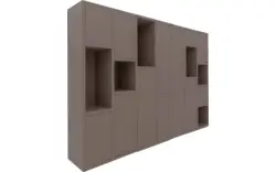 Goossens wandmeubel granada bruin eiken - 8251543-goossens-granada-wandmeubel-eiken-01