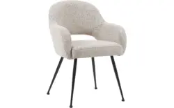 Goossens eetkamerstoel briggen beige stof - 8251549-goossens-briggen-eetkamerstoel-stof-wit-01