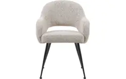 Goossens eetkamerstoel briggen beige stof - 8251549-goossens-briggen-eetkamerstoel-stof-wit-01