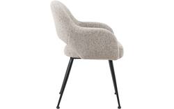 Goossens eetkamerstoel briggen beige stof - 8251549-goossens-briggen-eetkamerstoel-stof-wit-01