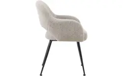 Goossens eetkamerstoel briggen beige stof - 8251549-goossens-briggen-eetkamerstoel-stof-wit-01