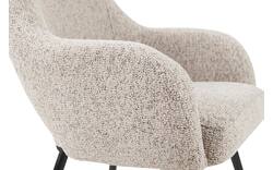 Goossens eetkamerstoel briggen beige stof - 8251549-goossens-briggen-eetkamerstoel-stof-wit-01