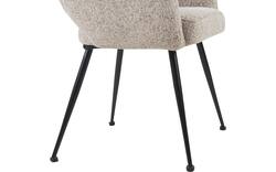 Goossens eetkamerstoel briggen beige stof - 8251549-goossens-briggen-eetkamerstoel-stof-wit-01