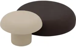 Goossens salontafel mushroom beige leefbeton - 8251552-goossens-mushroom-salontafel-leefbeton-01