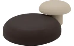 Goossens salontafel mushroom beige leefbeton - 8251552-goossens-mushroom-salontafel-leefbeton-01