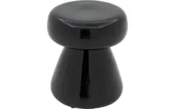 Kave home bijzettafel manya zwart keramiek - 8251558-kave-home-manya-tuintafels-keramiek-01