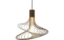 Goossens hanglamp lody beige metaal - 8251585-goossens-lody-max-5-watt-01