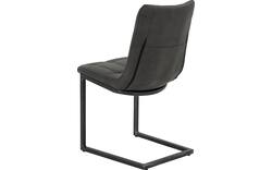 Goossens eetkamerstoel steven grijs micro leer - 8251588-goossens-steven-eetkamerstoel-micro-leer-grijs-02