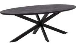 Goossens eettafel nilo zwart mango - 8251606-goossens-nilo-eettafel-mango-zwart-01