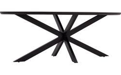 Goossens eettafel nilo zwart mango - 8251606-goossens-nilo-eettafel-mango-zwart-01