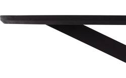 Goossens eettafel nilo zwart mango - 8251606-goossens-nilo-eettafel-mango-zwart-01