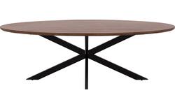 Goossens eettafel nilo bruin mango - 8251607-goossens-nilo-eettafel-mango-bruin-02