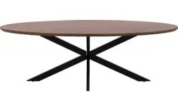 Goossens eettafel nilo bruin mango - 8251607-goossens-nilo-eettafel-mango-bruin-01