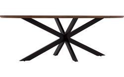 Goossens eettafel nilo bruin mango - 8251607-goossens-nilo-eettafel-mango-bruin-01