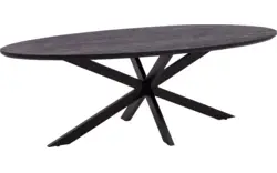 Goossens eettafel nilo zwart mango - 8251608-goossens-nilo-eettafel-mango-zwart-01