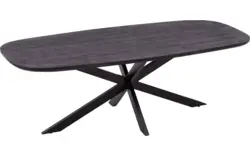 Goossens eettafel nilo zwart mango - 8251614-goossens-nilo-eettafel-mango-zwart-01