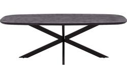 Goossens eettafel nilo zwart mango - 8251614-goossens-nilo-eettafel-mango-zwart-02