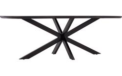 Goossens eettafel nilo zwart mango - 8251614-goossens-nilo-eettafel-mango-zwart-01