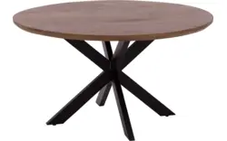 Goossens eettafel nilo bruin mango - 8251619-goossens-nilo-eettafel-mango-bruin-01