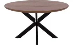 Goossens eettafel nilo bruin mango - 8251619-goossens-nilo-eettafel-mango-bruin-01