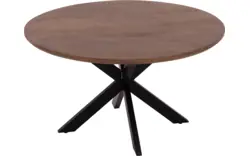 Goossens eettafel nilo bruin mango - 8251619-goossens-nilo-eettafel-mango-bruin-01