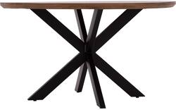 Goossens eettafel nilo bruin mango - 8251619-goossens-nilo-eettafel-mango-bruin-01