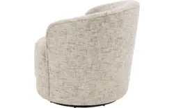 Goossens draaifauteuil milk wit stof - 8251630-goossens-milk-fauteuil-stof-01