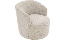 Goossens draaifauteuil milk wit stof - 8251630-goossens-milk-fauteuil-stof-01
