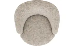 Goossens draaifauteuil milk wit stof - 8251630-goossens-milk-fauteuil-stof-01