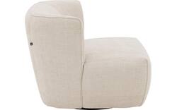 Goossens draaifauteuil nayla wit stof - 8251640-goossens-nayla-fauteuil-stof-05