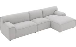 Goossens excellent loungebank sens bruin stof - 8251645-gespiegeld-02