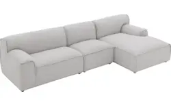 Goossens excellent loungebank sens bruin stof - 8251645-gespiegeld-02