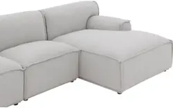 Goossens excellent loungebank sens bruin stof - 8251645-gespiegeld-02