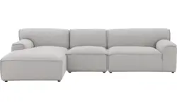 Goossens excellent loungebank sens bruin stof - 8251645-goossens-excellent-sens-bank-stof-bruin-01