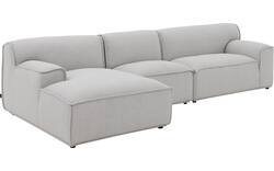 Goossens excellent loungebank sens bruin stof - 8251645-goossens-excellent-sens-bank-stof-bruin-01