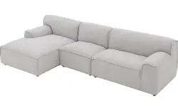 Goossens excellent loungebank sens bruin stof - 8251645-goossens-excellent-sens-bank-stof-bruin-01