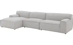 Goossens excellent loungebank sens bruin stof - 8251646-goossens-excellent-sens-bank-stof-bruin-01