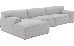 Goossens excellent loungebank sens bruin stof - 8251646-goossens-excellent-sens-bank-stof-bruin-01