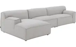 Goossens excellent loungebank sens bruin stof - 8251646-goossens-excellent-sens-bank-stof-bruin-01