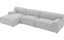 Goossens excellent loungebank sens bruin stof - 8251646-goossens-excellent-sens-bank-stof-bruin-01