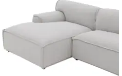 Goossens excellent loungebank sens bruin stof - 8251646-goossens-excellent-sens-bank-stof-bruin-01
