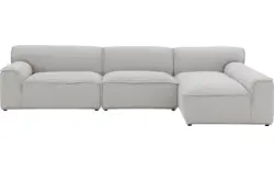 Goossens excellent loungebank sens bruin stof - 8251648-gespiegeld-02