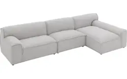 Goossens excellent loungebank sens bruin stof - 8251648-gespiegeld-02