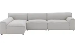 Goossens excellent loungebank sens bruin stof - 8251648-goossens-excellent-sens-bank-stof-bruin-01